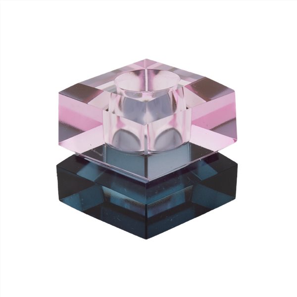 Crystal Candle Stick - Pink
