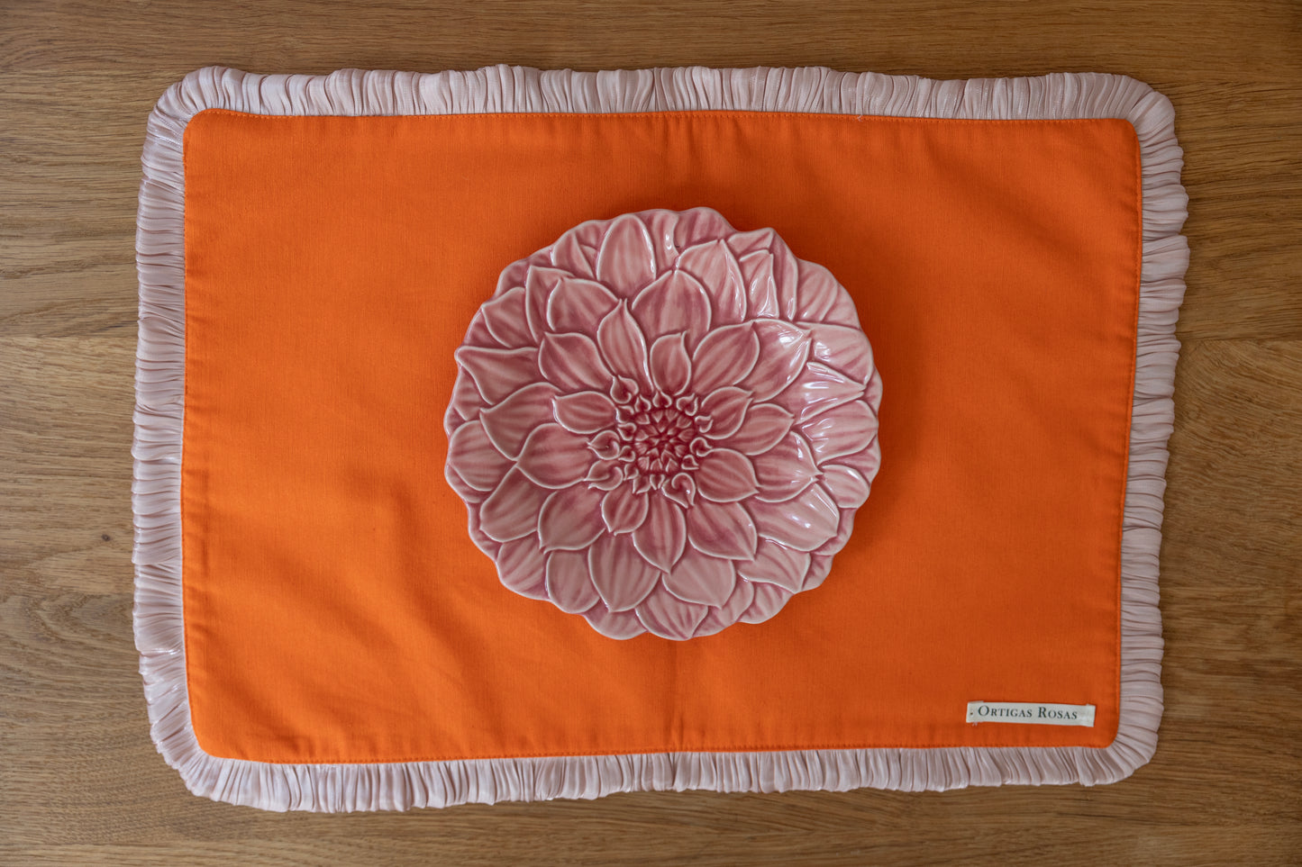 Placemat Vintage Pink Frill