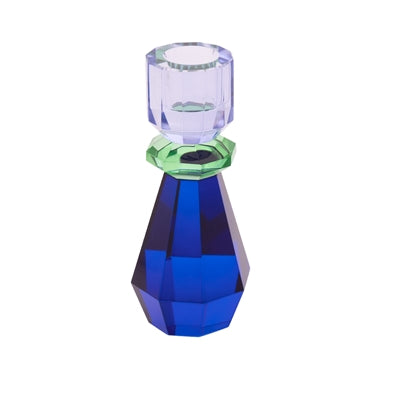Crystal Candle Stick - Blue