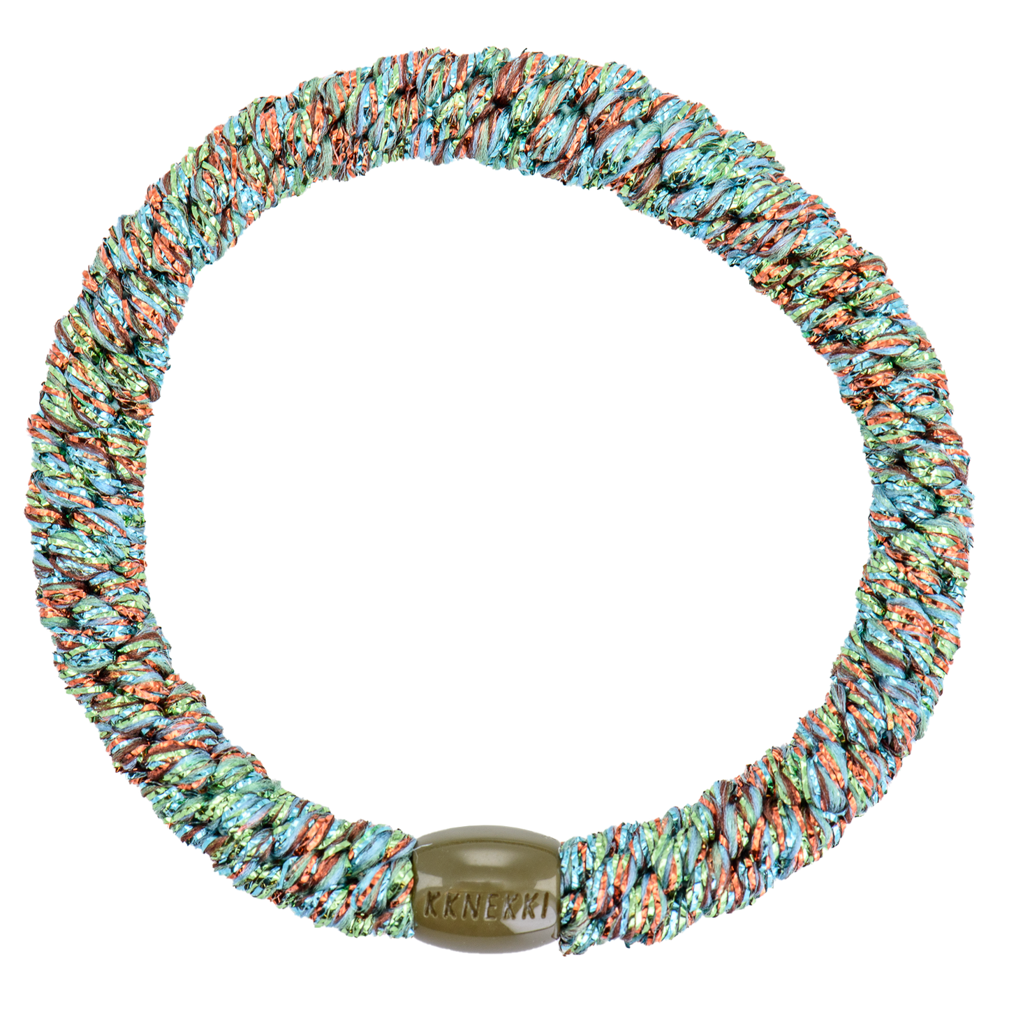 Kknekki Coral green glitter