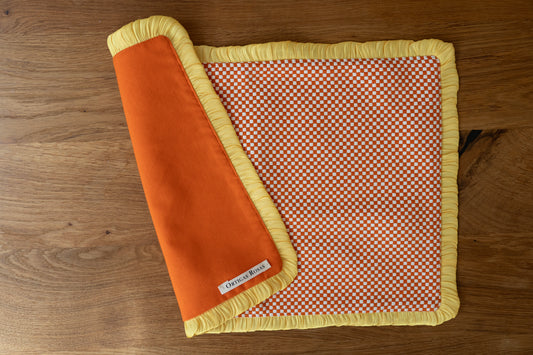 Placemat Yellow Frill