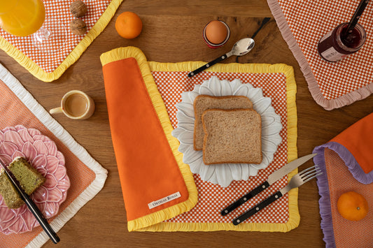 Placemat Vintage Pink Frill