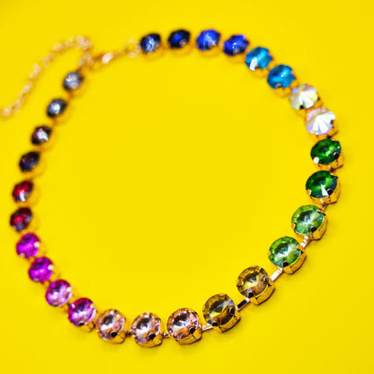 Crystal Necklace Rainbow