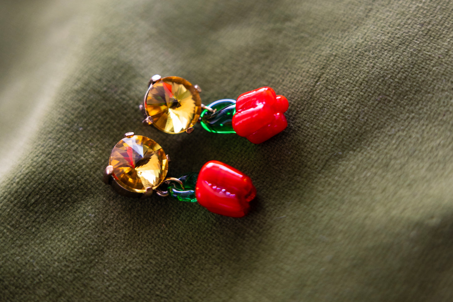 Red Pepper Earrings